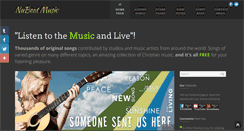 Desktop Screenshot of nubeat.com